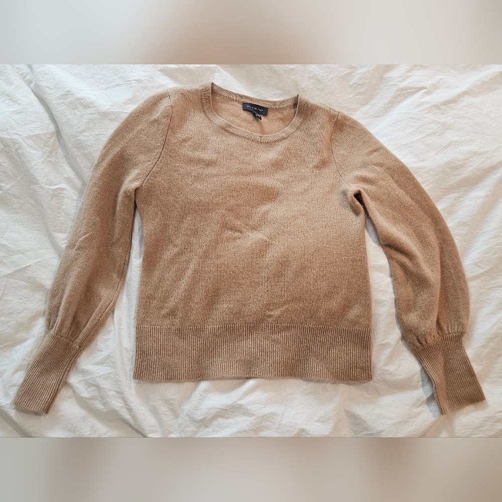 The Limited Camel Crew Neck Sweater